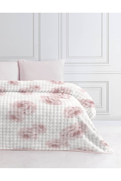 Bella Home Harmony Double Plush Blanket - 220X240 cm - Original Boxed Josef Gül Defne