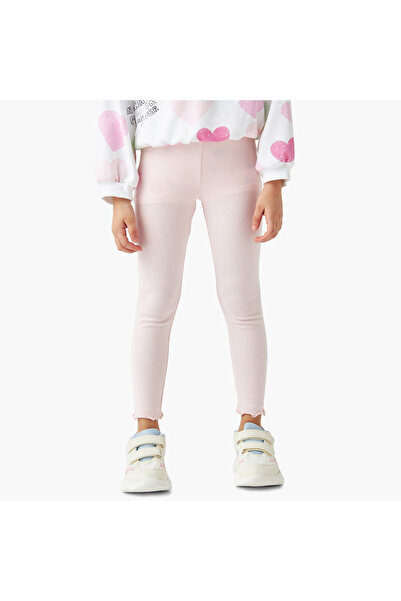 Juniors Ribbed Leggings