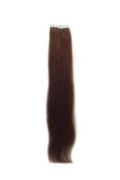 Generic Human Hair Tape Extension Brown 22inch