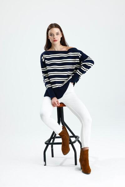 cemo Pulover de tricotat largi pentru femei