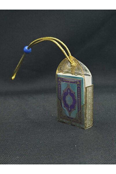 sarıyer silver Allah Yazılı Mavi ve Mor Renkli Mini Kuran-ı Kerim Sallantılı ...