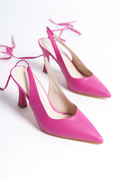 l lugshoes ayakkabı Fuşya Kadın Topuklu Ayakkabı 4045