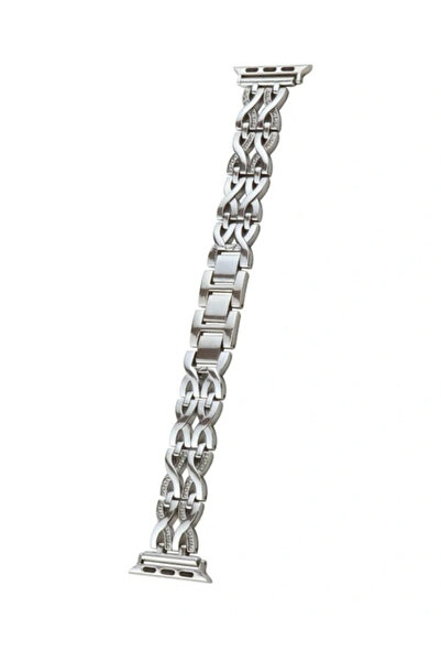 FERRO Silver Steel Smart Watch Band Fswmk1003-A