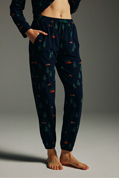 Hays Kadın Pamuklu Uzun Pijama Altı