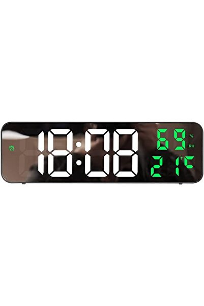 Arabest Vortex 671 Automatic Large LED Display, Shows time, Date, and Temperature, Night Light