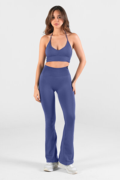 cervus Women's Seamless Flared High Waist t Shaping / Sculpting Sports Leggings