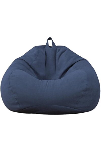 Arabest Large Small Lazy Sofa Cover Chairs Without Filler Linen Cloth Lounger Seat Bean Bag Pouf