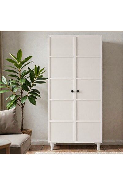 comiet Piano ayaklı tasarım 2 kapak MDF Gardırop