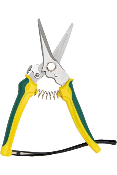 Bukela مقص تقليم حوافر الماعز والأغنام، مصنوع من الفولاذ الكربوني، متعدد الأغراض، مسنن 2 بوصة