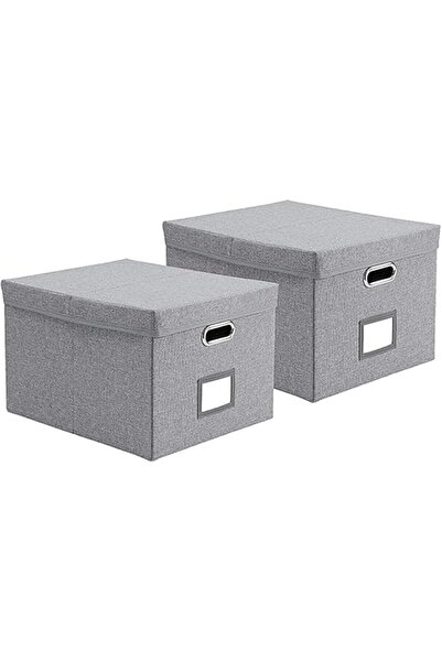 Arabest Foldable storage box, space-saving, A4 paper folder storage, office, home, school etc.