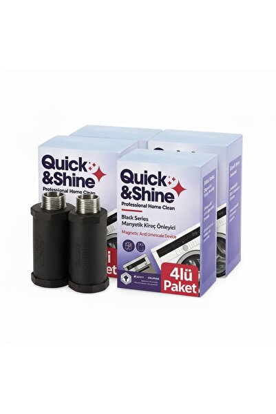 Quick&Shine Manyetik Kireç Önleyici 4'lü Paket - Arçelik Uyumlu
