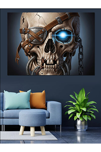 KanvasSepeti Mekanik Kurukafa Pictură în ulei de înaltă calitate texturat Pân...