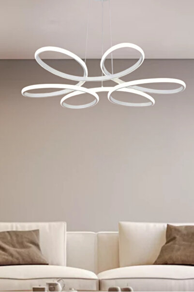 RONİSU AYDINLATMA Palazzo Sarkıt Ledli Avize - 4 Farklı Renkli Şık Sarkıt Led...