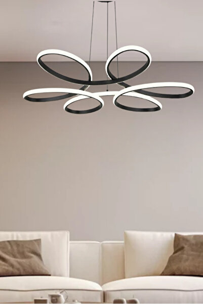 RONİSU AYDINLATMA Palazzo Sarkıt Ledli Avize - 4 Farklı Renkli Şık Sarkıt Led...