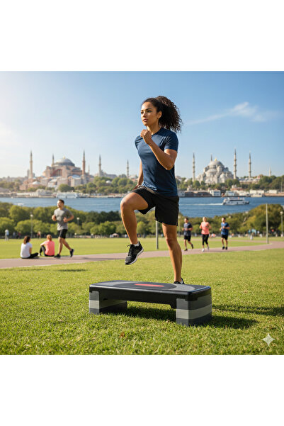 nkspor 3-Stage Step Board - Balance - Fitness - Sports - Exercise - Training