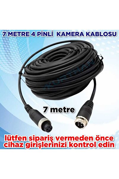 Navistar 4 PİNLİ 7 METRE TİCARİ ARAÇ KAMERA KABLOSU 12-24 VOLT