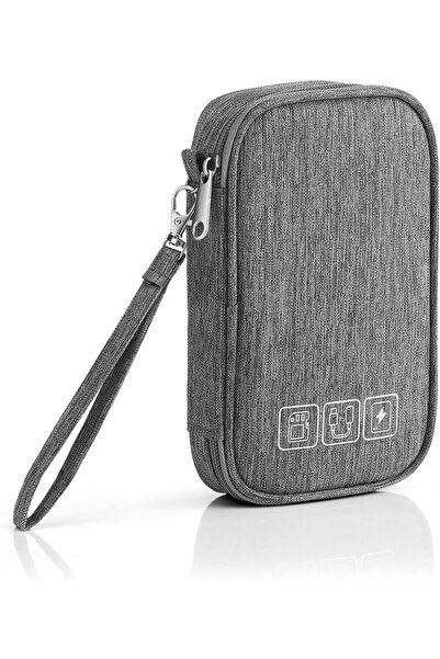 Arabest Electronic Organizer, Portable Cord Organizer Bag, Electronic Accessories Storage Case, Trav