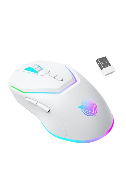 ASA M90 Wireless Gaming Mouse, 2.4G High-Speed Receiver, 3200 DPI Adjustable Optical Sensor