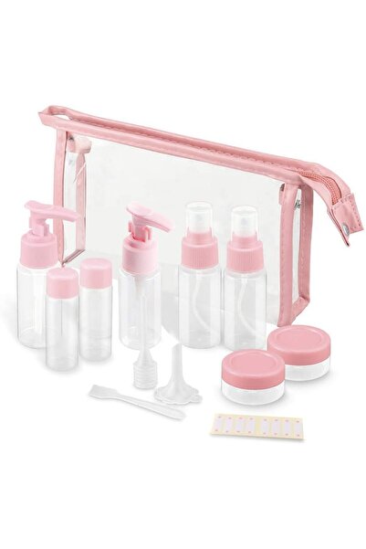 Arabest مجموعة زجاجات السفر من فيتوغ، مجموعة حاويات مستلزمات النظافة الشخصية ...