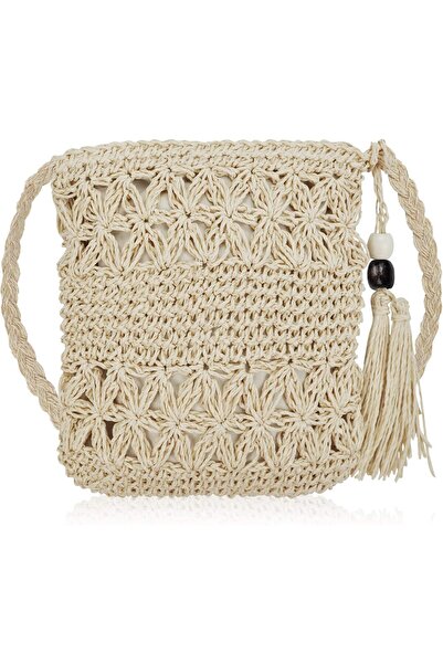 NALACAL Straw Bags, for Women Summer Straw Beach Shoulder Bags Handbags Light Hand-woven Crossbody T