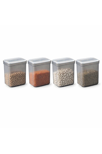 Tupperware Regular Cap 1.6 Lt - Black / Set of 4