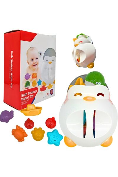 fitto مجموعة ألعاب استحمام للأطفال تتضمن 7 ألعاب استحمام - تصميم بطريق