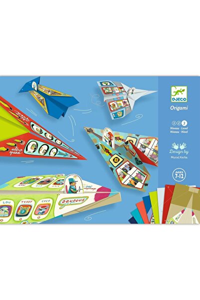 djeco Origami Airplane Set