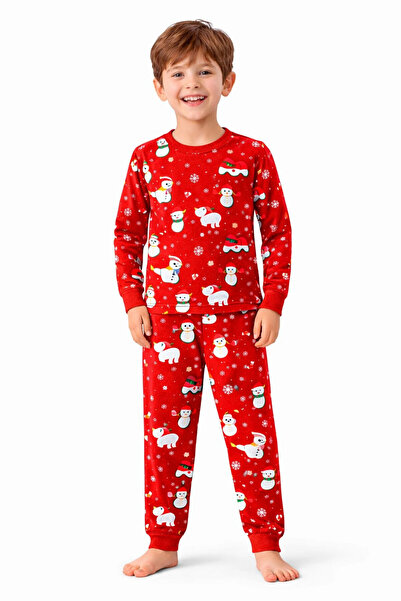 My Hanne New Year's Concept Boys' Pajama Set 51339
