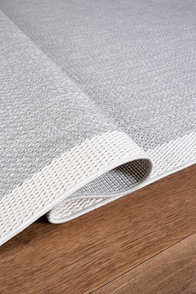 HÜNKAR HALI Roma Dokuma %100 Polyester Sisal Bordürlü, Kaymaz Tabanlı ve Kola...