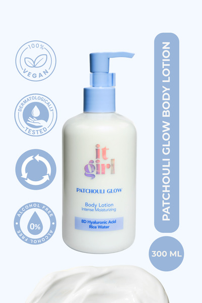 It Girl Patchouli Glow Nemlendirici Vücut Losyonu 300 ml – Paçuli, vanilya ve...