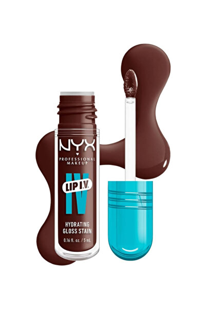 NYX Professional Makeup Moisturizing Lip Gloss - 05 Mocha Me Wet [100% Original]