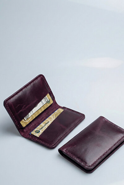 luvo El Yapımı Hakiki Deri Kartlık İtalyan Dikiş Premium Hakiki Deri