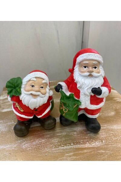 MİMSEGÜN DEKOR 2 Pieces Santa Claus