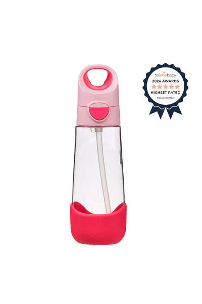 b.box زجاجة مشروبات تريتان™ سعة 600 مل - فلامينغو فيز