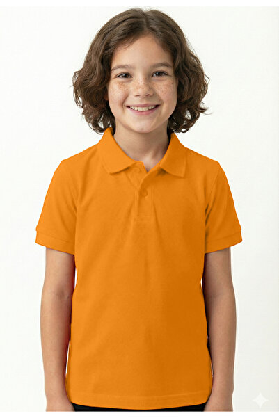 SELF CONTROL Παιδικό μπλουζάκι με λαιμόκοψη πόλο Σχολικό μπλουζάκι από ύφασμα...