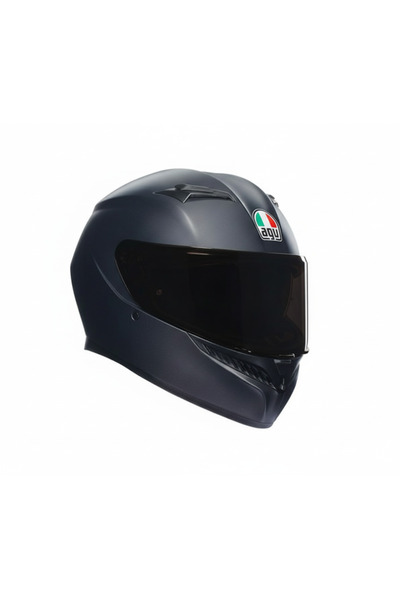 AGV K3 MONO MATT BLACK KAPALI KASK + SİYAH VİZÖR