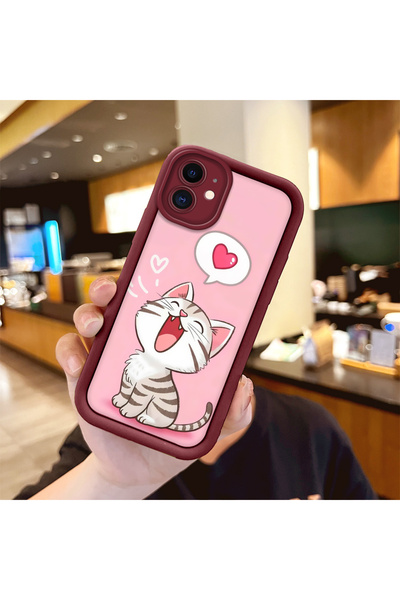 Hontinga حافظة هاتف متوافقة مع هاتف iPhone 11 مصنوعة من مادة السيليكون ومضادة...