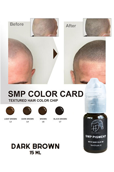 HD Saç Simülasyon Boyası 15ML-Dark Brown