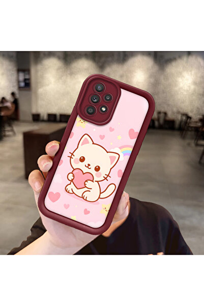 Hontinga حافظة هاتف متوافقة مع هاتف سامسونج جالاكسي A52/A52s مصنوعة من مادة ا...