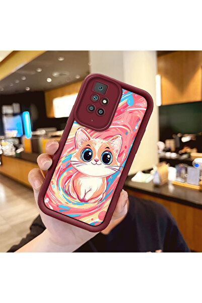 Hontinga حافظة هاتف ملونة من مادة السيليكون المتوافقة مع هاتف Xiaomi Redmi 10...