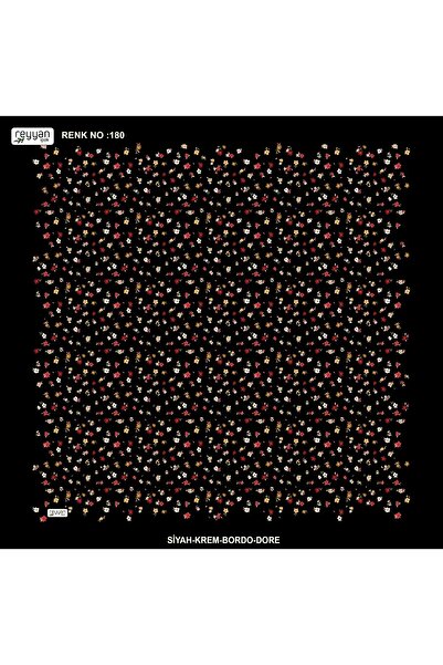 REYYAN قماش يمني داخلي من الحرير المعطر بتصميم زهور مطرزة 100×100 سم للهدايا