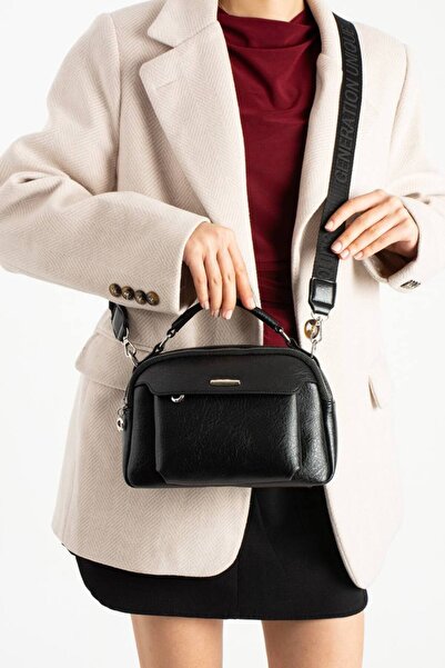 wikidayss Women's Four Compartment Crossbody Bag