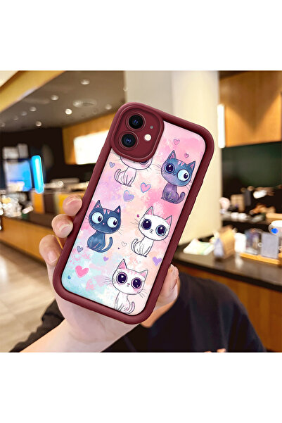 Hontinga حافظة هاتف ملونة متوافقة مع آيفون 11 مصنوعة من مادة السيليكون لحماية...