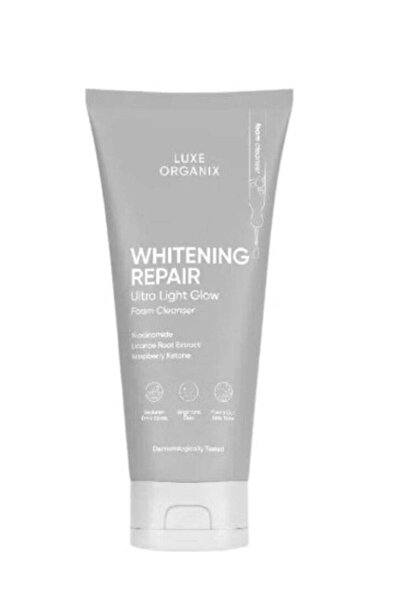 LUXE ORGANIX منظف رغوي خفيف للغاية لإصلاح وتبييض البشرة 150 جم