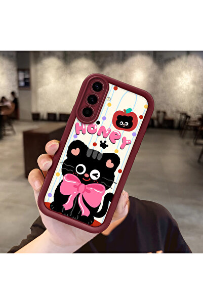 Hontinga حافظة هاتف متوافقة مع سامسونج جالاكسي A36 5G مصنوعة من مادة السيليكو...