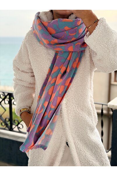 who knows ¿ Patterned Shawl Scarf Women's Clothing Accessory