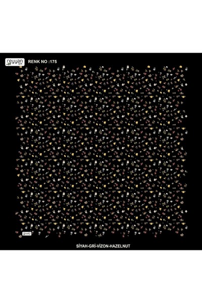 REYYAN قماش يمني داخلي من الحرير المعطر بتصميم زهور مطرزة 100×100 سم للهدايا