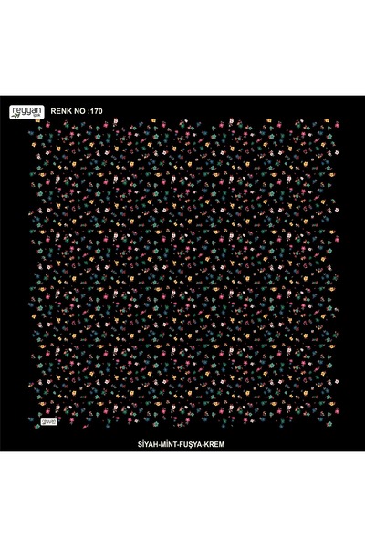 REYYAN قماش يمني داخلي من الحرير المعطر بتصميم زهور مطرزة 100×100 سم للهدايا