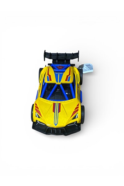 Gokidy Pull Drop Metal Car Yellow