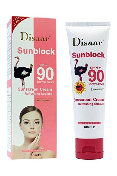 Disaar Sunscreen Cream Refreshing Sunblock SPF90
